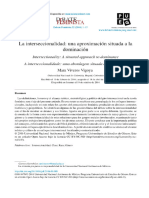 46.-Viveros, Mara - La Interseccionalidad Una Aproximación Situada A La Dominación