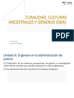 Interculturalidad Culturas Ancestrales y Generos Der - U3C6
