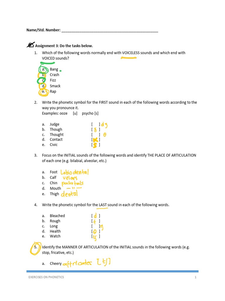 PHONETICS AND PHONOLOGY EXERCISES WITH ANSWERS PDF FREE visual data 8