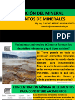 Depósición Del Mineral