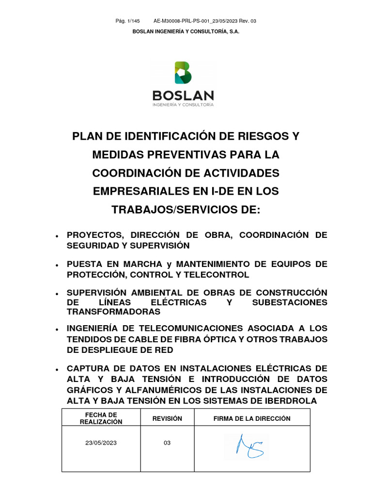 AE-M30008-PRL-PS-001 - REV03 - Plan Identificación Riesgos y Medidas ...