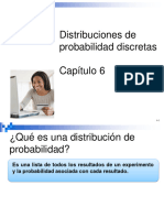 Distribuciones Discretas - Capitulo - 6