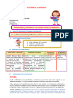 D1 A1 SESION COM. Planificamos y Escribimos Un Cuento Sobre Los Derechos.