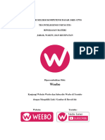 Weebo - Ringkasan Materi TIU - Jarak, Waktu, Dan Kecepatan