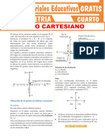 Plano Cartesiano para Cuarto Grado de Secundaria