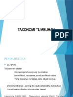 Taxonomi Tumbuhan