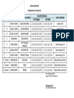 Jadwal Mengajar