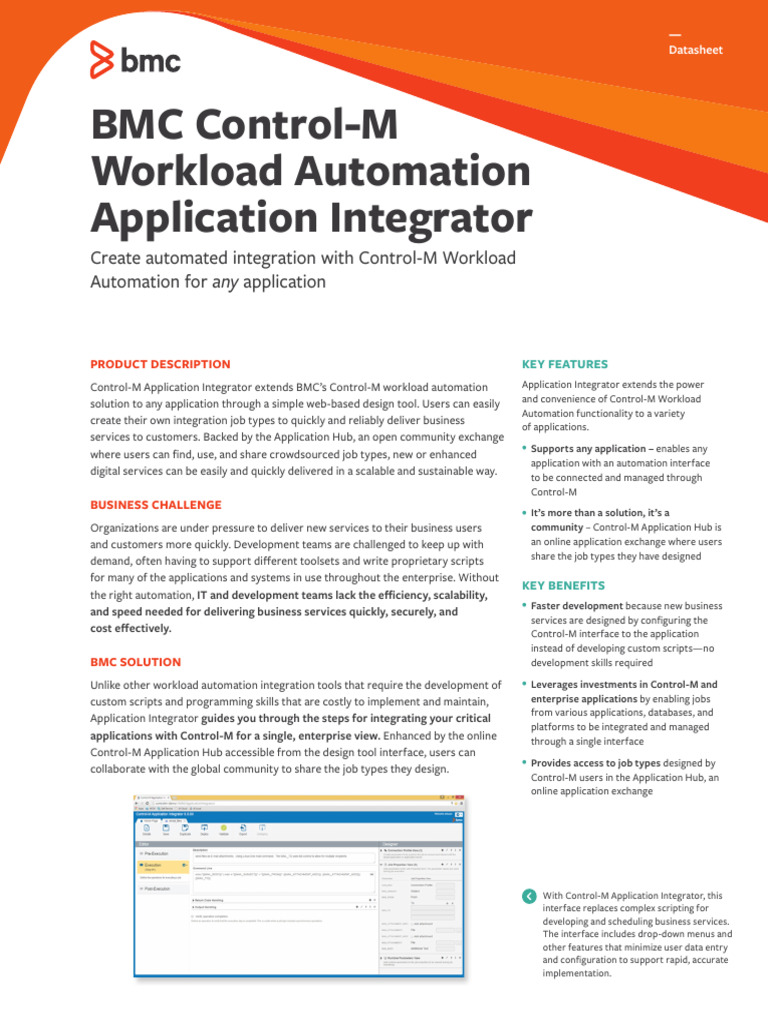 Control M Application Integrator | Download Free PDF | Automation ...