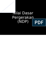 Nilai Dasar Pergerakan Mapaba