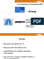 Airway Anatomy UCL