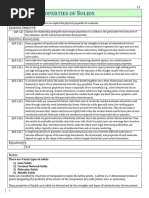 3.2 Properties of Solids Student