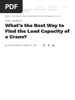Overhead Crane Design Guide | PDF