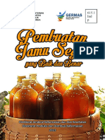 Buku Pembuatan Jamu Segar Yang Baik Dan Benar Tahun 2023