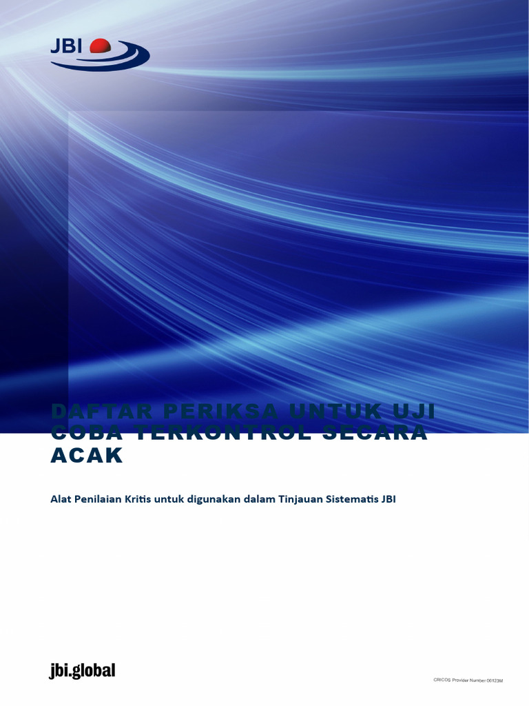 Checklist For Rcts Pdf