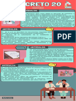 Infografía de Proceso Ilustrada Llamativa Retro Azul Rosa