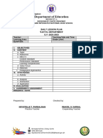 Daily Lesson Plan Template - Practice Teacher