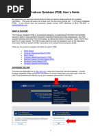 PDB User Guide