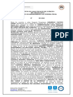 Modelo Contrato de Arrendamiento Nuevo Acuerdo No. 002 de 2021