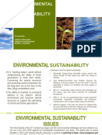 Environmental and Sustainability Issues - 1