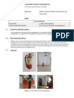 Inspection Report Fire Extinguisher