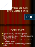 DK 5 Baptisan Air Dan Perjamuan Kudus