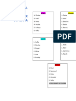 JADWAL PIKET KELAS X APHPi A