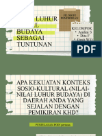 Filosofi Nilai-Nilai Luhur