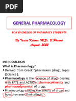 Pharmacology I Chapter-1 of 1