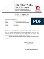 Surat Keterbatasan Jaringan Yang Sudah Diganti