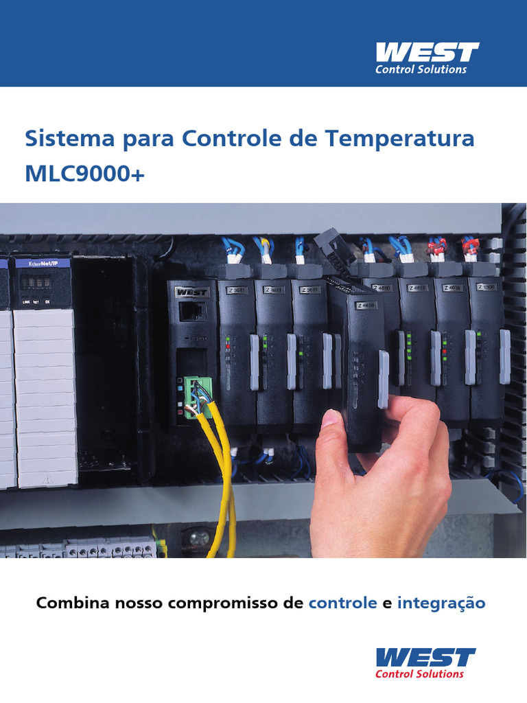 Controle de Temperatura MLC9000+ | PDF | Controlador lógico programável ...