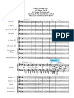 Rachmaninoff Piano Concerto 2nd 1mov Orchestration Explanation