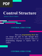 Control Structure in Java