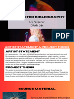 Annotated Bibliography - Renee Rapp Scenography Class
