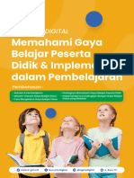 Memahami Gaya Belajar Peserta Didik & Implementasi Dalam Pembelajaran