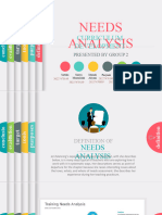 Need Analysis PowerPoint Slide by Group 2