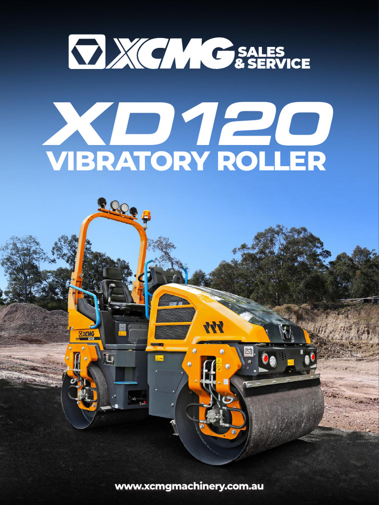 XD120 Vibratory Roller Overview | PDF | Engines | Horsepower