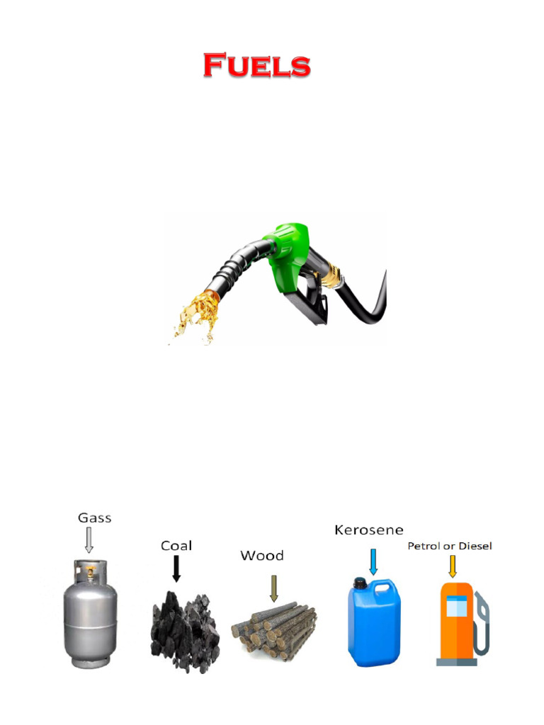 (CHEMISTRY)FUEL PDF Fuels Petroleum
