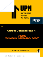 Semana 2.... Ecuación Contable y PCGE.