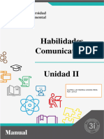 Habilidades Comunicativas Unidad II