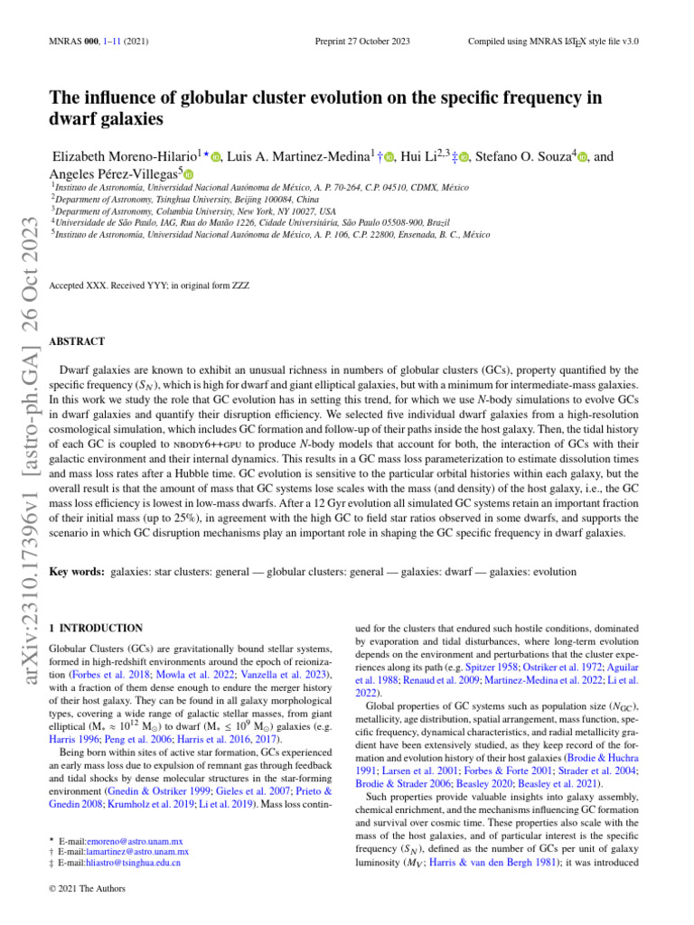 The Influence of Globular Cluster Evolution On The Specific Frequency ... 