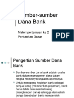 Sumber Sumber Dana Bank