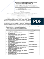 Pengumuman Seleksi Kompetensi PPPK Teknis KLHK Formasi Tahun 2022