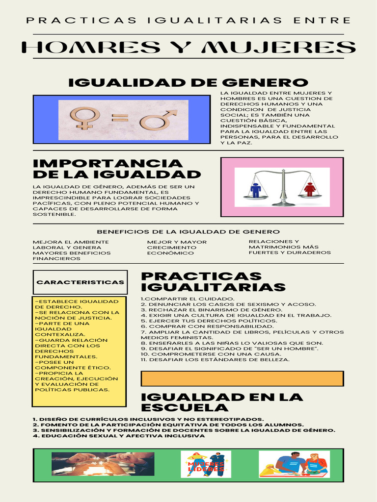 Igualdad de Género: Derechos y Prácticas | PDF | Igualdad de género ...