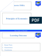 3 Semester IMBA: Principles of Economics