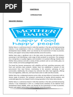 Mother Dairy 1,2 & 4 Chapter Document