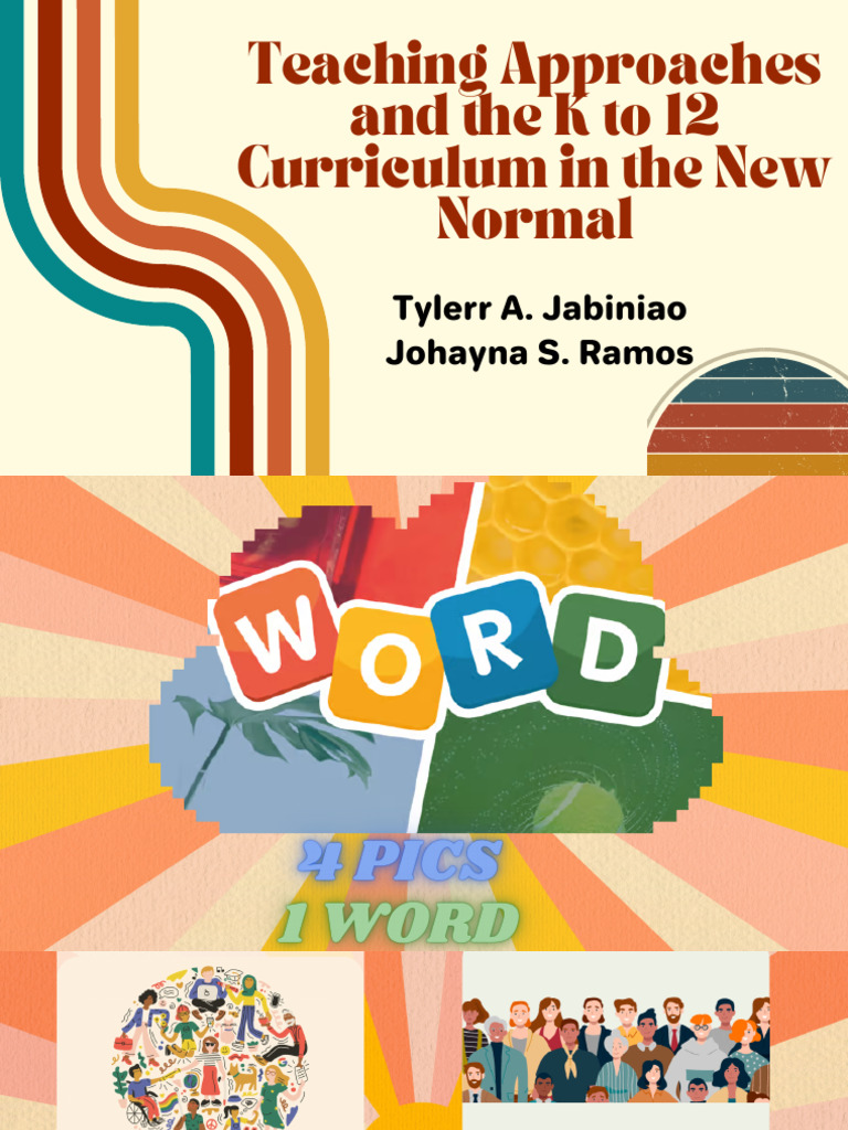 Teaching Approaches and The K To 12 Curriculum in The New Normal 1