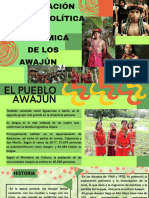 Organizacion Social, Politica y Economica de Los Awajun