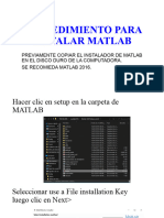 4 9procedimiento para Instalar Matlab