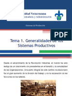 Generalidades - Gestión de Sistemas Productivos