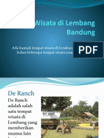 Tempat Wisata Di Lembang Bandung